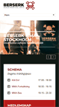 Mobile Screenshot of berserkmma.com